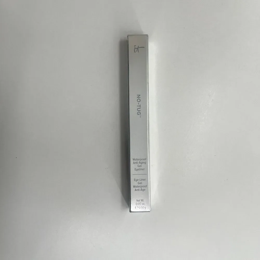 IT Cosmetics No-Tug Waterproof Anti-Aging Gel Eyeliner in‎ Black Full Size NEW